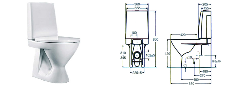 Унитаз Ido Seven D